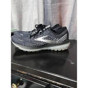 Brooks Ghost 13 Mens 1103481D053 Blue Gray Black Running Shoes Sneakers Size 11D